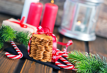 Image showing christmas cookies