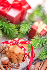 Image showing christmas cookies