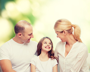 Image showing happy family at home