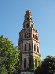 Image showing Moncanino Tower in San Mauro