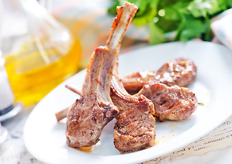 Image showing fried chop meat