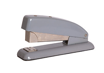 Image showing Old dirty stapler isolated