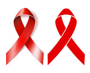 Image showing AIDS awareness ribbon