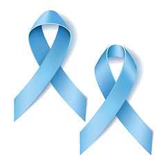 Image showing Prostate cancer ribbon awareness