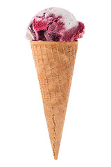 Image showing Ice cream cone