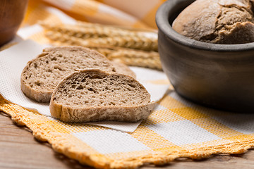 Image showing Bread rye spikelets