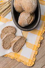 Image showing Bread rye spikelets