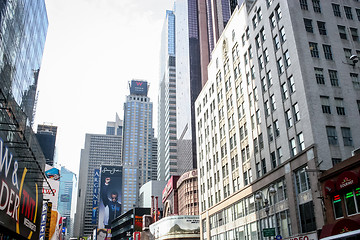 Image showing Times Square buildings