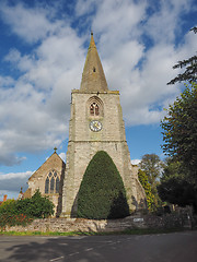 Image showing St Mary Magdalene church in Tanworth in Arden