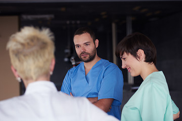 Image showing group of medical staff at hospital