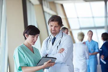 Image showing group of medical staff at hospital