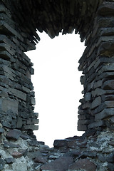 Image showing ruins frame