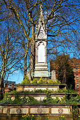 Image showing in cemetery    construction and    history