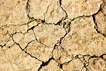 Image showing brown dry sand in sahara desert morocco africa erosion and abstr