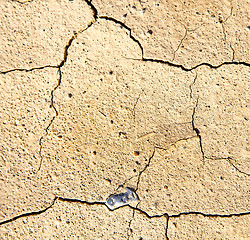 Image showing brown dry sand in sahara desert morocco africa erosion and abstr