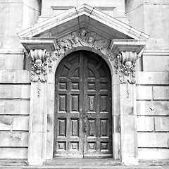 Image showing st paul cathedral in london england old construction and religio