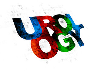 Image showing Healthcare concept: Urology on Digital background