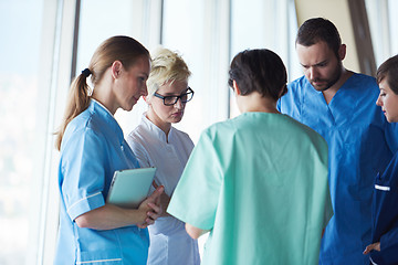 Image showing group of medical staff at hospital