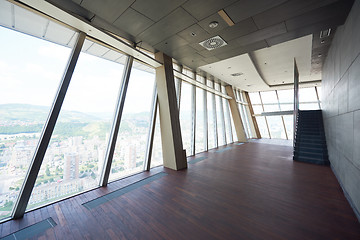 Image showing modern bright empty interior