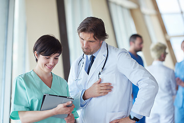 Image showing group of medical staff at hospital