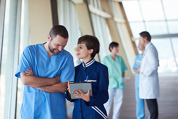 Image showing group of medical staff at hospital