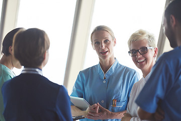 Image showing group of medical staff at hospital