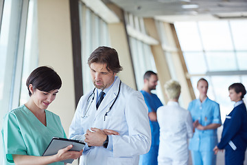 Image showing group of medical staff at hospital