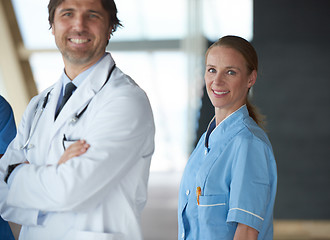 Image showing doctors team walking