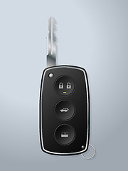 Image showing Car remote key with various functions