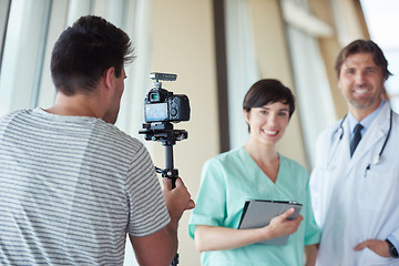 Image showing group of medical staff at hospital