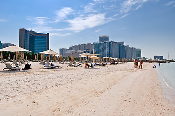 Image showing Abu Dhabi the capital of UAE