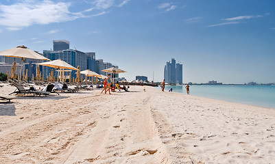 Image showing Abu Dhabi the capital of UAE