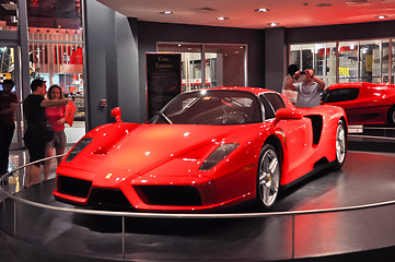 Image showing Ferrari World in Abu Dhabi UAE