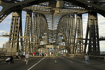 Image showing harbour bridge