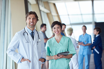 Image showing group of medical staff at hospital