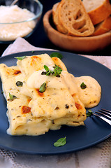 Image showing Cannelloni pasta