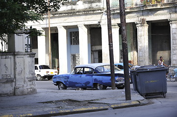 Image showing Old cars of Cuba.