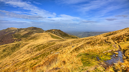 Image showing Autumn Landscape in Volcanic Mountains