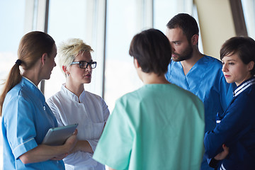 Image showing group of medical staff at hospital