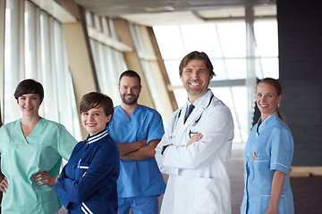 Image showing doctors team walking