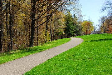 Image showing Path spring park