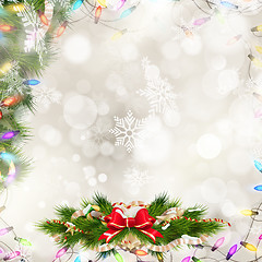 Image showing Christmas background. EPS 10
