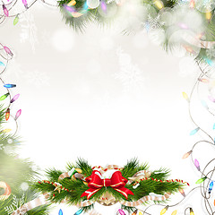 Image showing Christmas background. EPS 10