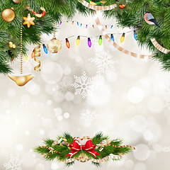 Image showing Christmas Fir Tree. EPS 10