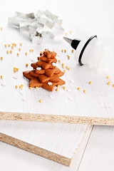 Image showing gingerbread tree