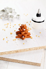 Image showing gingerbread tree