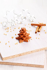 Image showing gingerbread tree