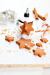 Image showing gingerbread tree