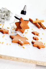 Image showing gingerbread tree