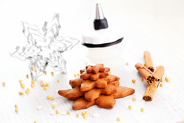 Image showing gingerbread tree